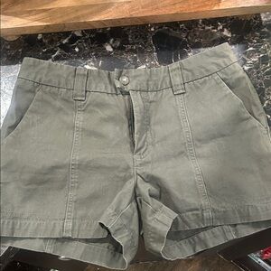 Royal Robbins Forest Green Women's Cargo Shorts